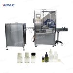 全自動電子煙液體油瓶填充封塞旋蓋機