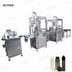 煙油電子煙油灌裝塞旋蓋貼標機