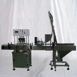 食品業玻璃瓶自動直線真空旋蓋機