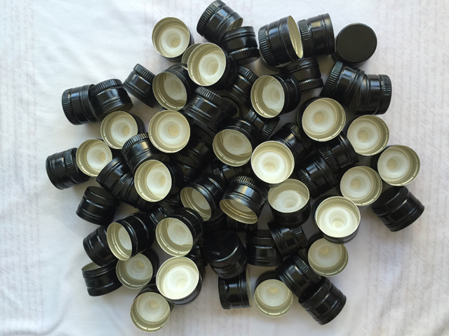 ROPP caps samples sent from USA customer ROPP SCREW 旋蓋機設備.jpg