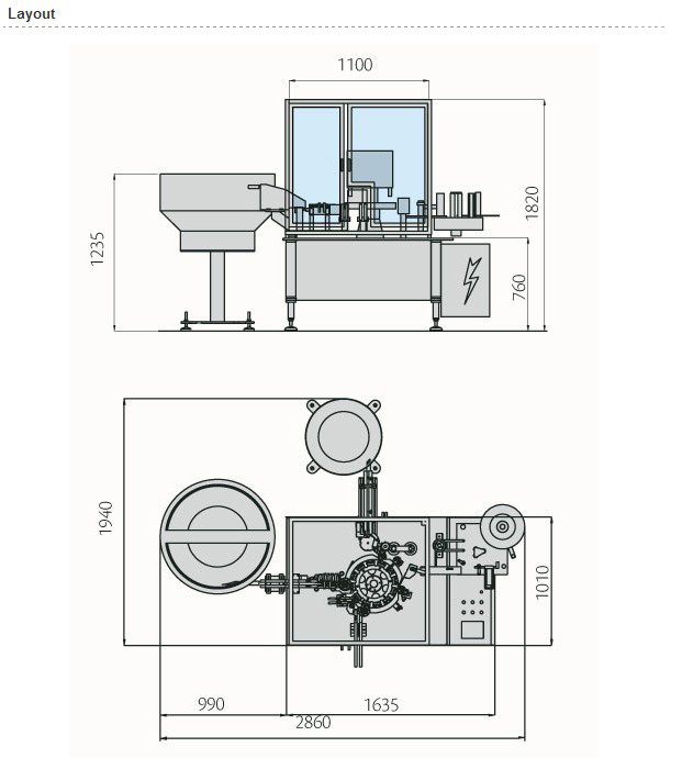 high speed syringe filling closer pharmaceutical equipment 灌裝封口機佈局圖.jpg