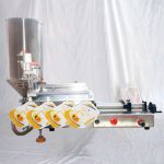 半自動氣動吸嘴袋預製袋填充機