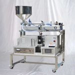 帶有超音波密封設備的半自動軟管填充機