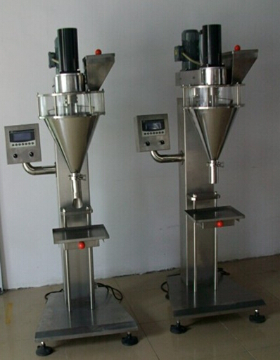 two sets of powder filling machine ready to export 兩排灌裝機.jpg