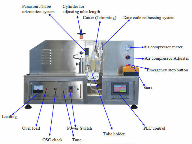 semi automatic sealing machines 超音波封管機