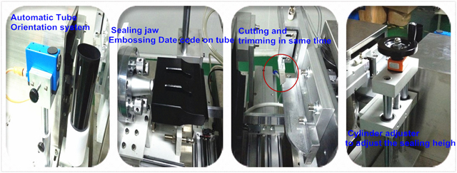 Ultrasound sealing machine for tubes 超音波封管機